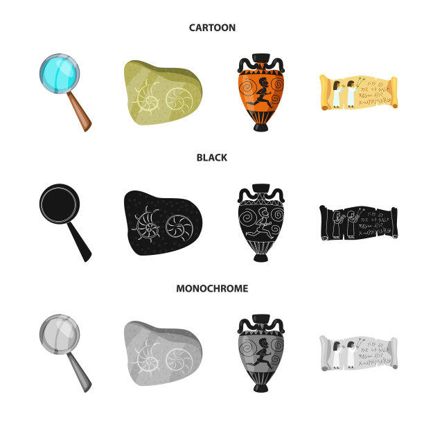 孤立对象的故事和项目符号集图片下载