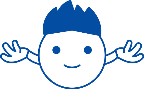 嬉皮士表情符号线图标概念嬉皮士表情符号平坦图片下载