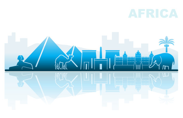 非洲抽象景观图片下载