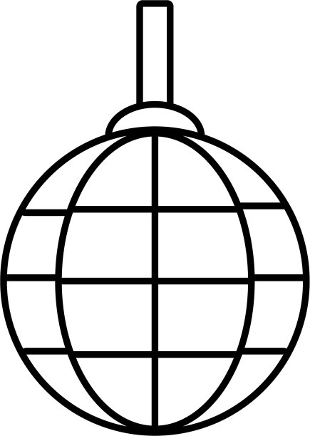 迪斯科灯图标图片下载
