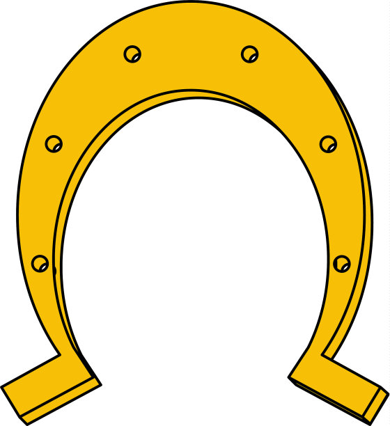 黄金马蹄设计图片下载