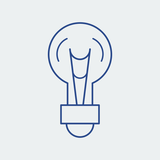 灯泡线图标灯图片下载