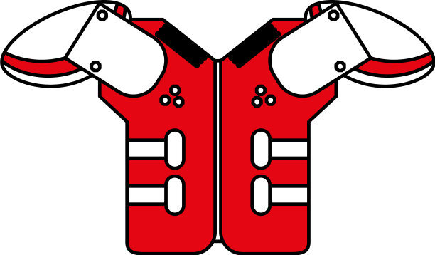 足球胸甲设计图片下载