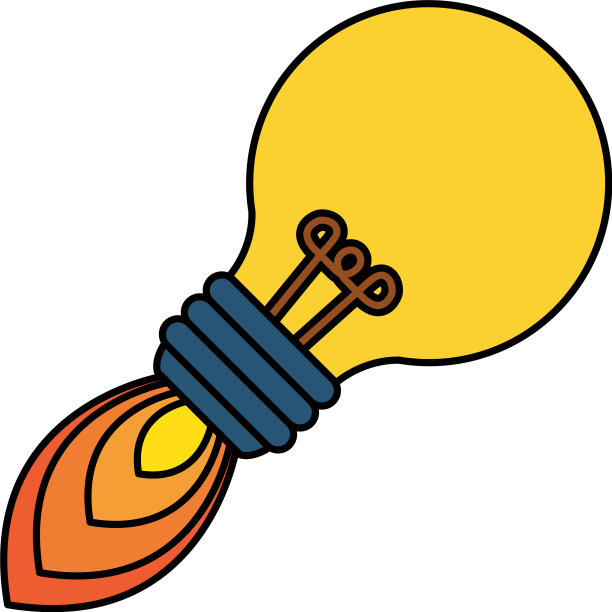 灯泡创意发射器图片下载