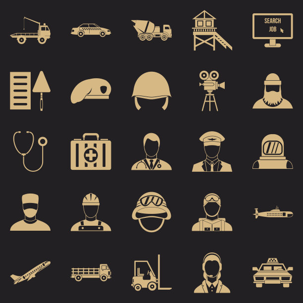 图标设置简单的风格图片下载