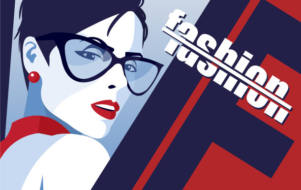 流行艺术中的时尚女性图片下载