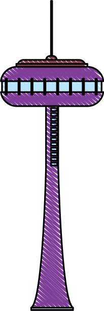 未来主义的城市大厦由玻璃制成图片下载