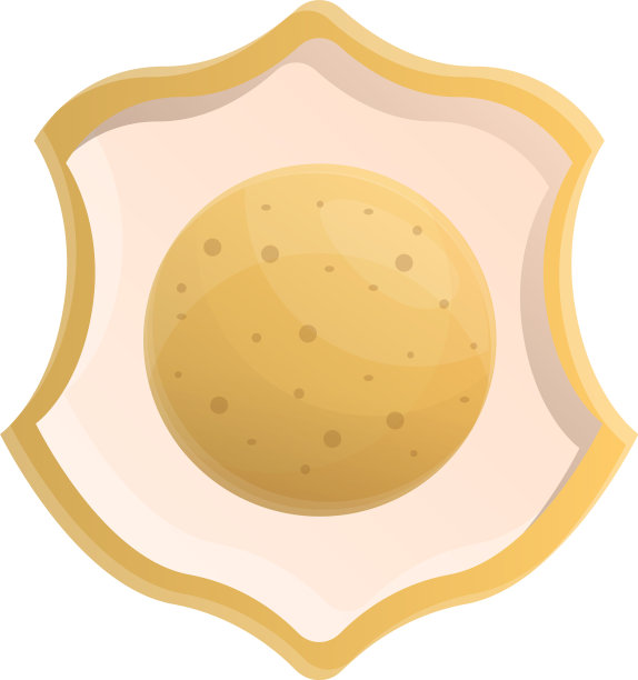 会徽龙眼标志风格卡通图片下载