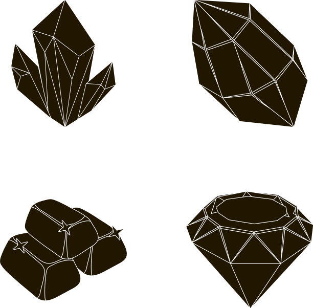 晶体矿物金条珍贵的矿物图片下载
