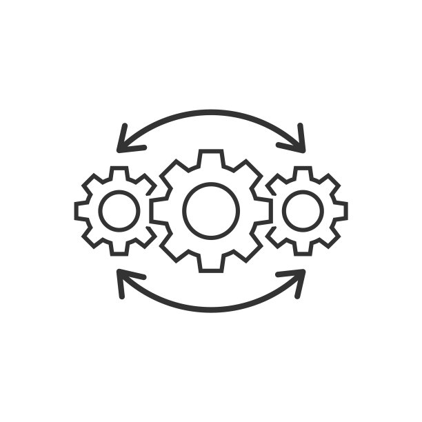 操作项目图标在平面式齿轮过程中图片下载