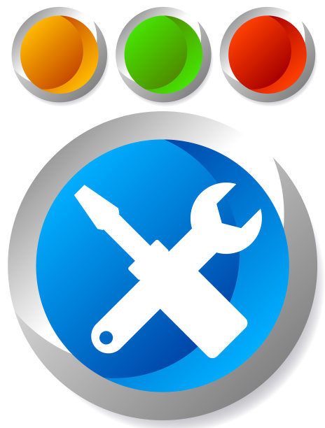 十字螺丝刀扳手图标维修保养图片下载