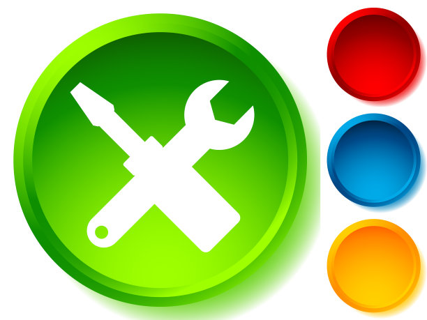 十字螺丝刀扳手图标维修保养图片下载