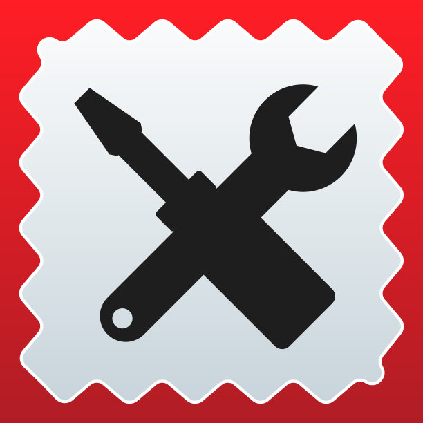 十字螺丝刀扳手图标维修保养图片下载