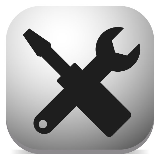 十字螺丝刀扳手图标维修保养图片下载