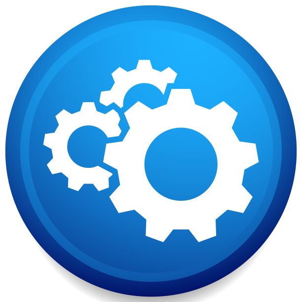 齿轮齿轮图标维修保养机制图片下载