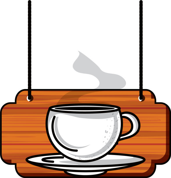 用咖啡杯做标签图片下载