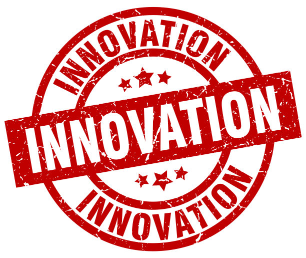 创新圆形红色垃圾邮票图片下载