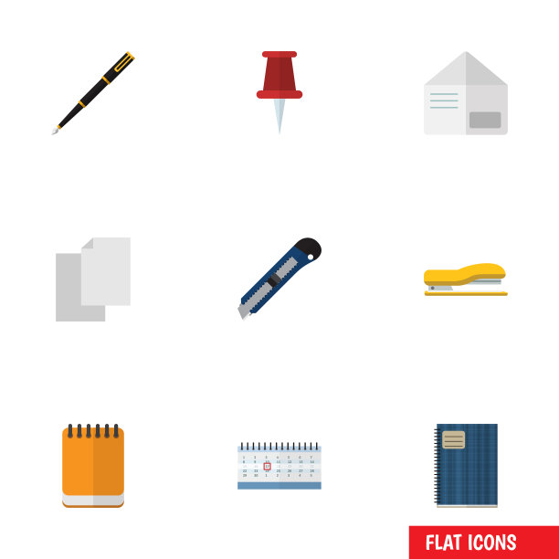 平板图标设备套抄写笔尖笔图片下载