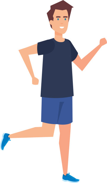 运动员的跑步性格图片下载