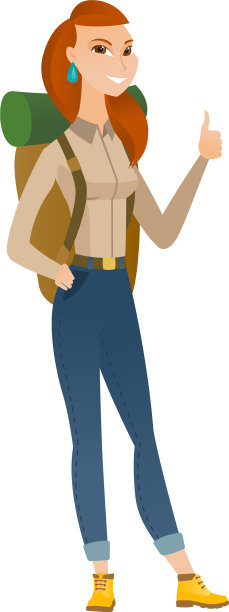 旅行者放弃拇指图片下载