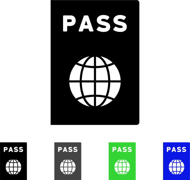 护照平图标图片下载