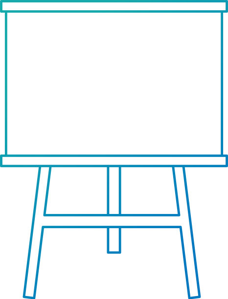 纸板培训孤立图标图片下载