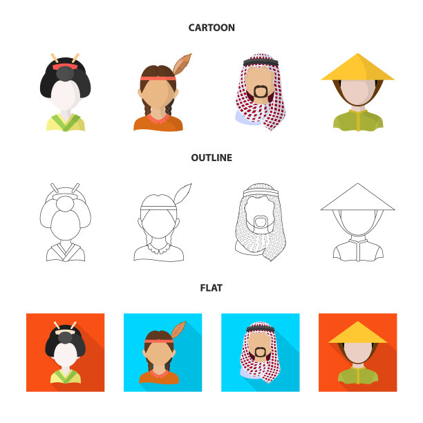 模仿者和驻地标识集的孤立对象图片下载