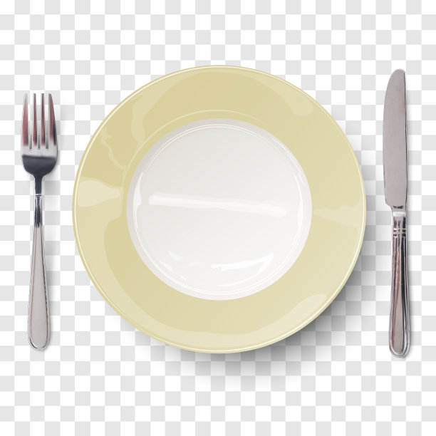 象牙白色设计的空盘子图片下载