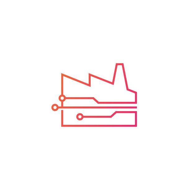 智能工厂技术标志图标图片下载