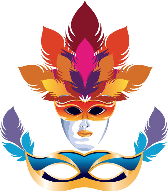 与羽毛面具图片下载