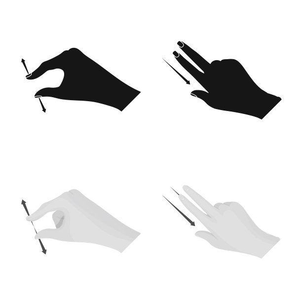 设计触摸屏及手标套图片下载