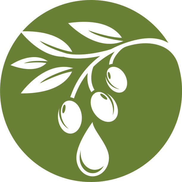 橄榄色标志模板图标图片下载
