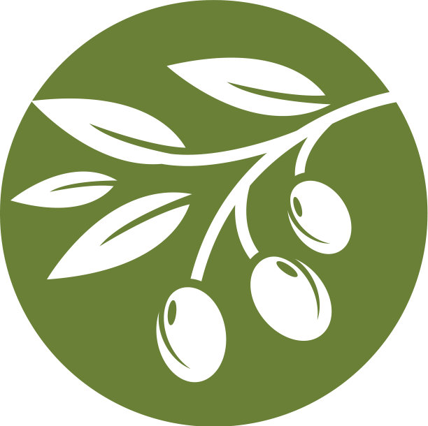 橄榄色标志模板图标图片下载