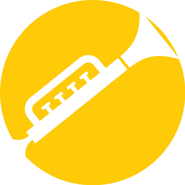 喇叭玩具孤立图标图片下载