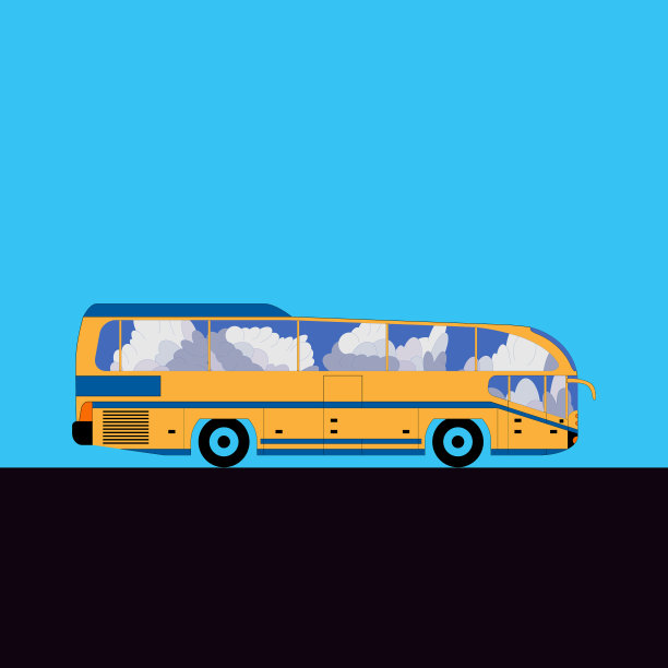 城际巴士或旅游巴士图片下载