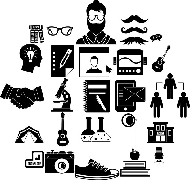 大学生偶像设定简单的风格图片下载