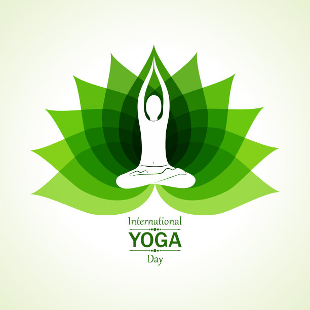 国际瑜伽日贺词图片下载