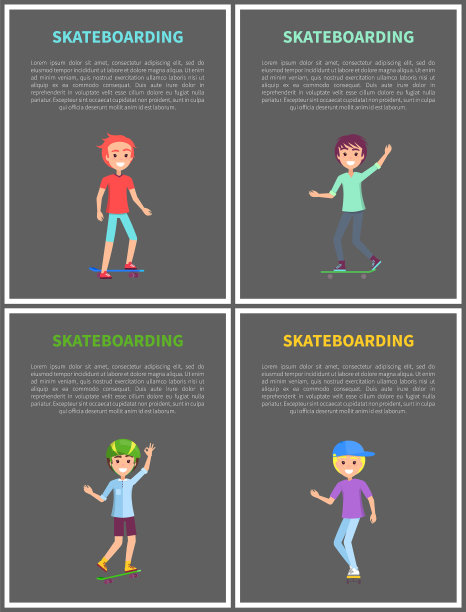 滑板的海报组图片下载