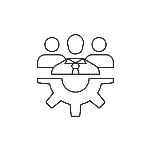 团队合作图标轮廓图片下载