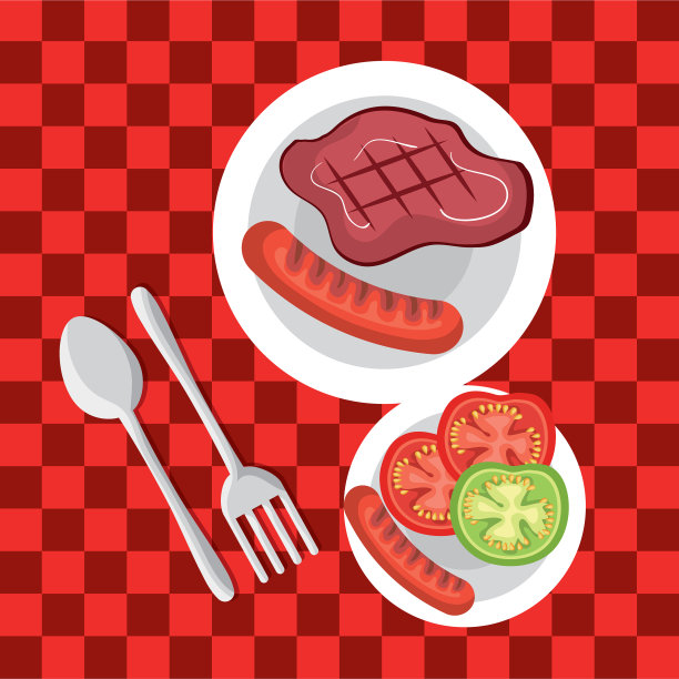 野餐派对邀请集图标图片下载