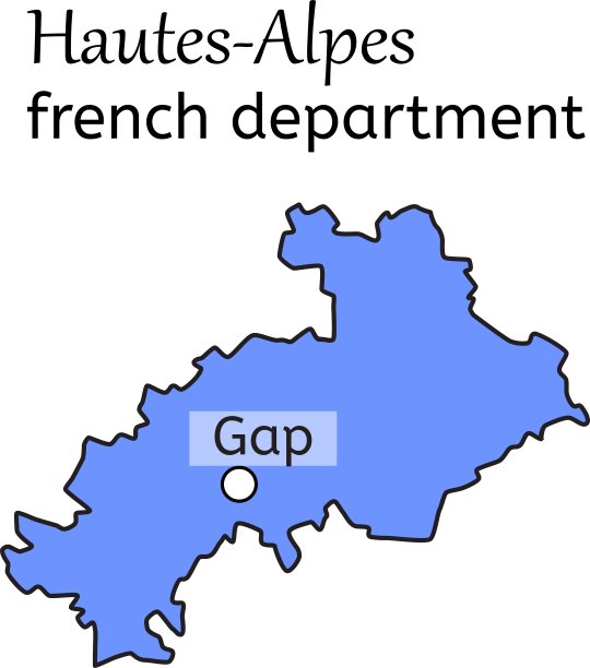上阿尔卑斯法国系地图图片下载