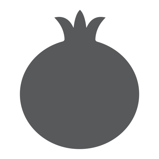 石榴字形象征水果和维生素图片下载