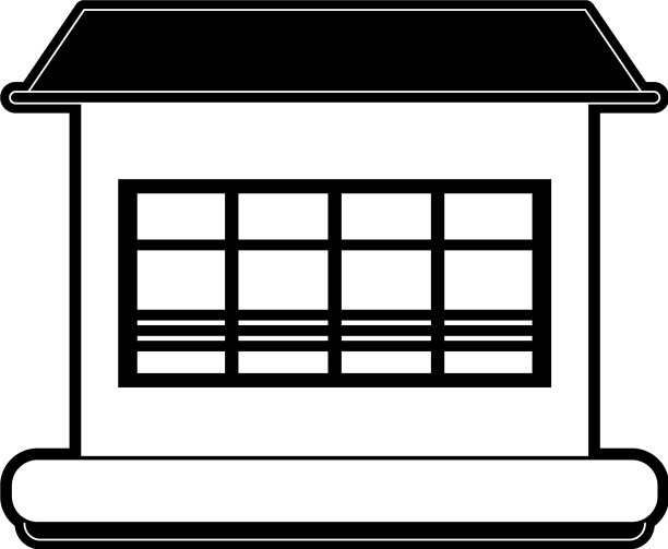 房子或家侧视图图标形象图片下载