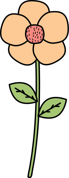 美丽的花朵装饰图标图片下载