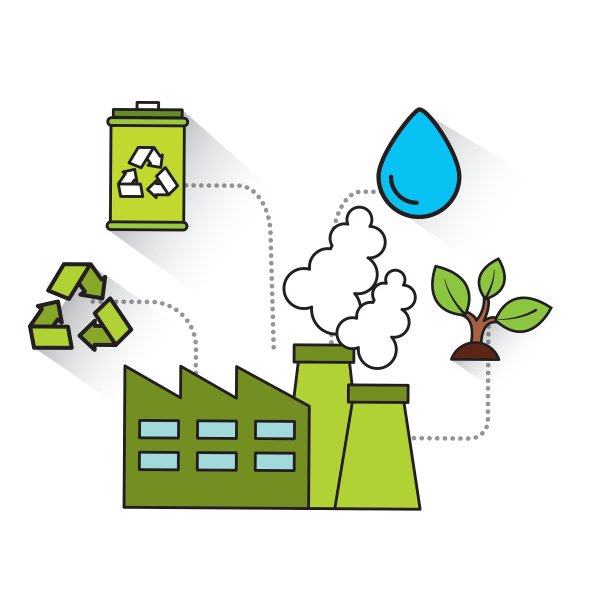 生态友好设置平面图标图片下载