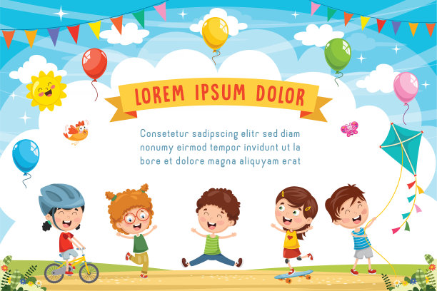 孩子们在外面玩图片下载