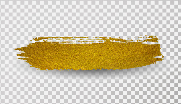 金色油漆涂抹笔触染色抽象图片下载