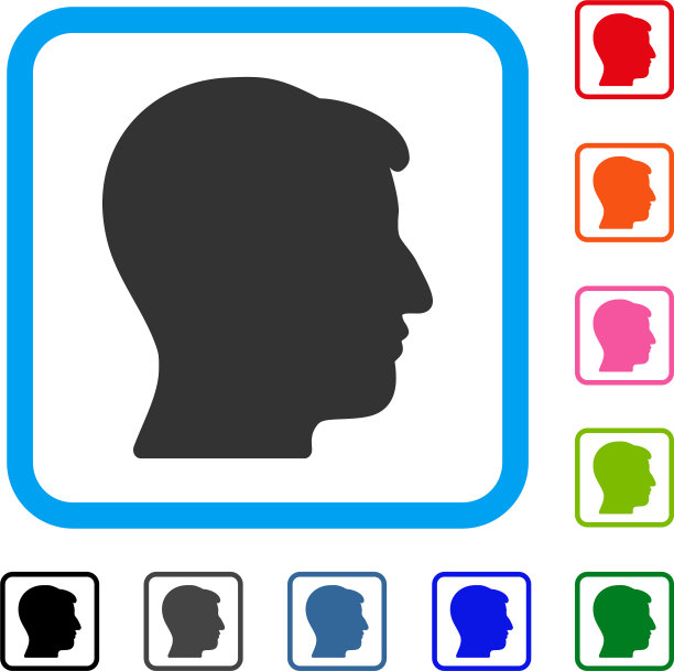 人头框图标图片下载