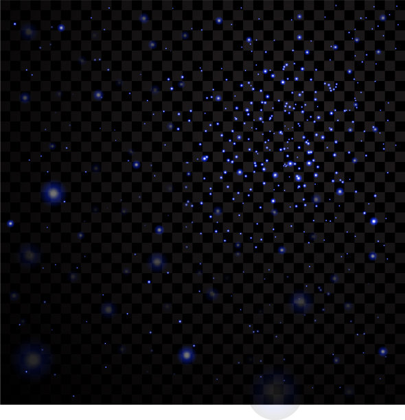 黑色背景上的星星图片下载