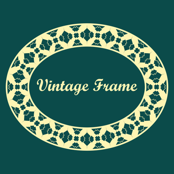 装饰艺术复古边框图片下载